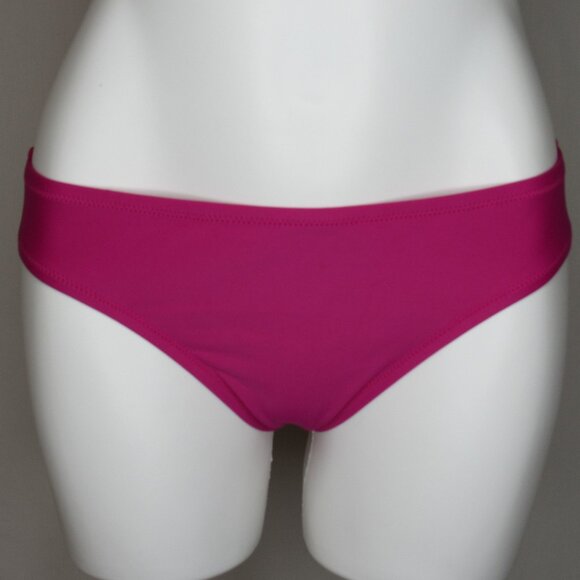 J. Crew Pink Mid Rise Lined Bikini Bottom Women's S Small - Picture 1 of 10